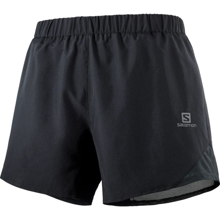 Black Salomon Cross Rebel 5'' Men's Shorts | IE DC1839